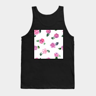 Watercolor roses Tank Top